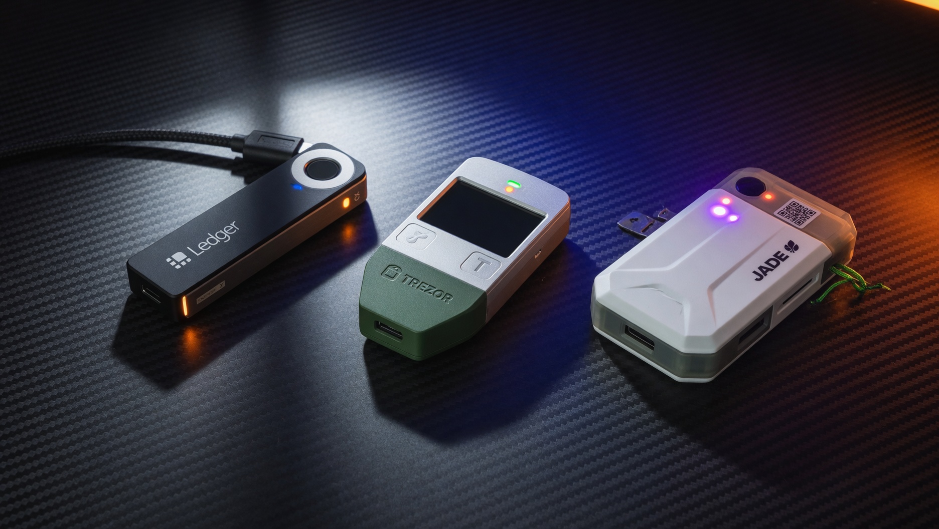 Hardware wallet, seed backup tools, and bitcoin security setup